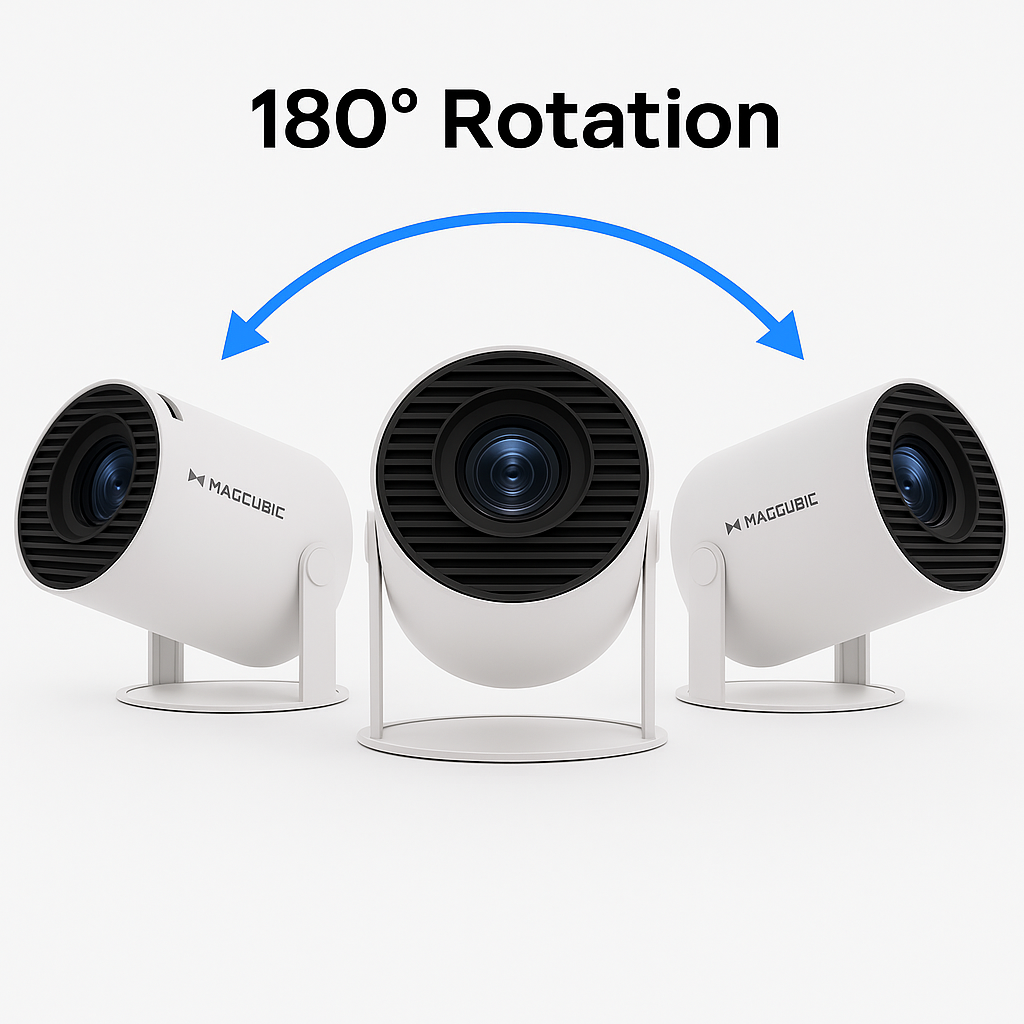 VisionCube Pro™ — Mini Proyector Cine en Casa
